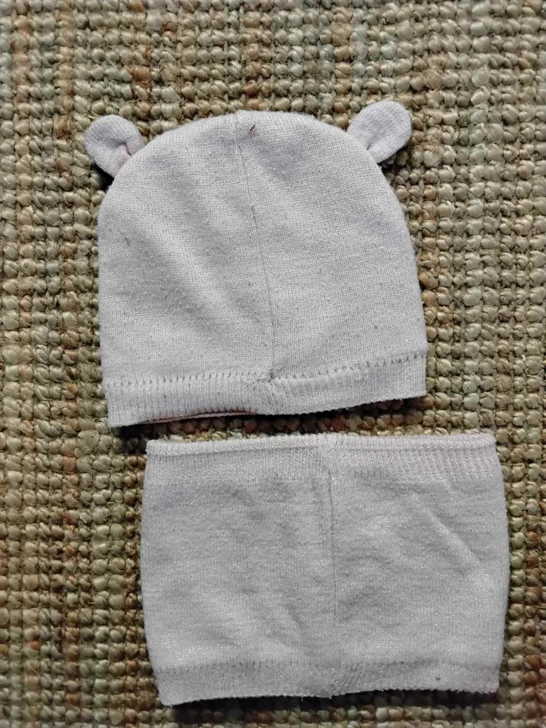 🌈Ensemble bonnet et snood doublé polaire Fille 18mois - 2ans – photo 5
